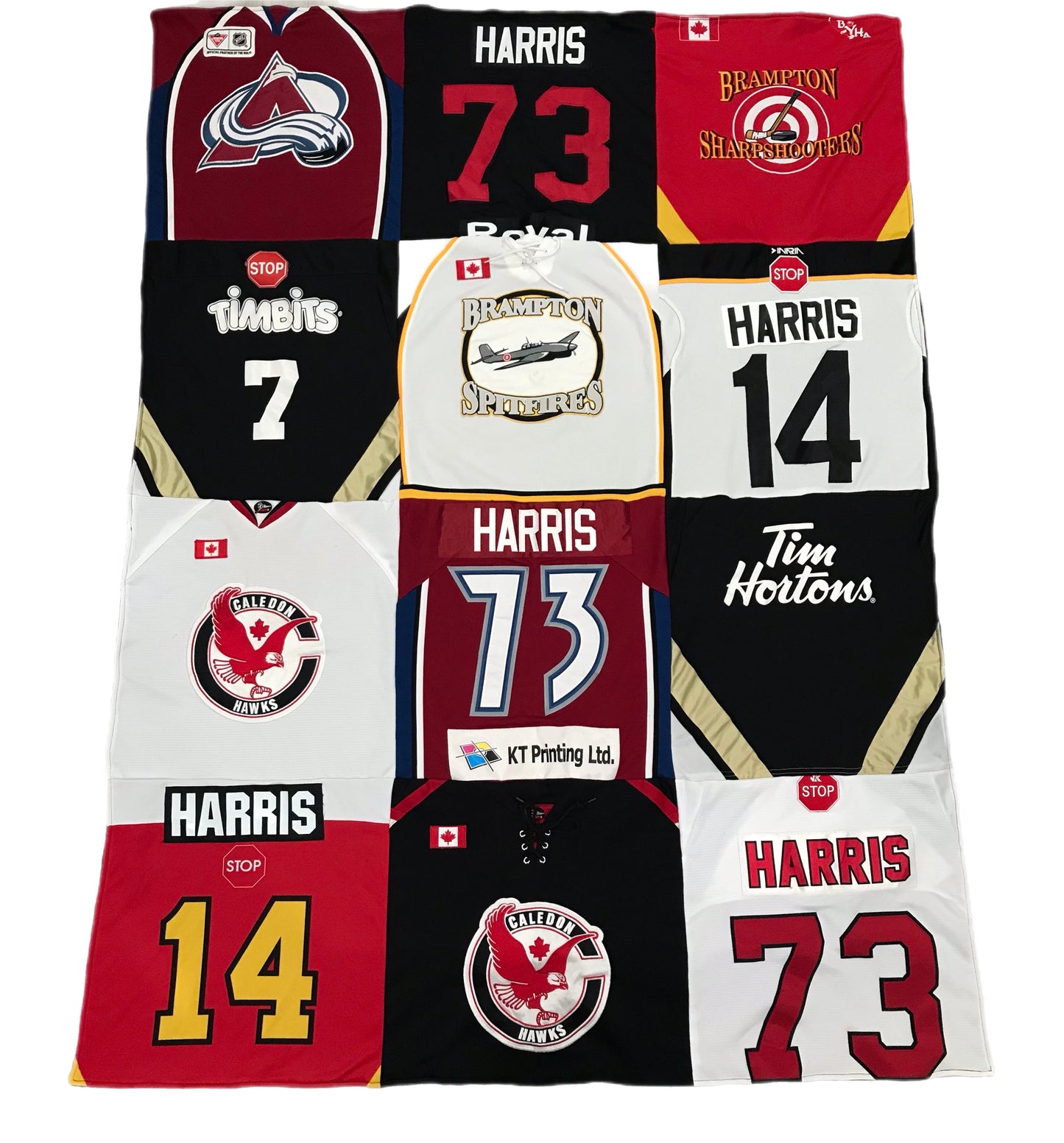 Custom jersey blankets