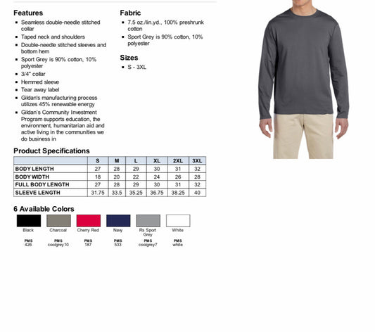 Dufferin Ducks - Hockey Dad Long sleeve - Soft Style High Quality