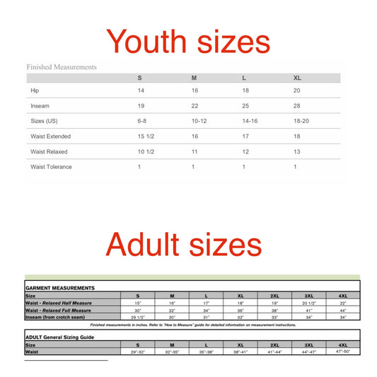 Dufferin Ducks Hockey with crossed sticks sweatpants