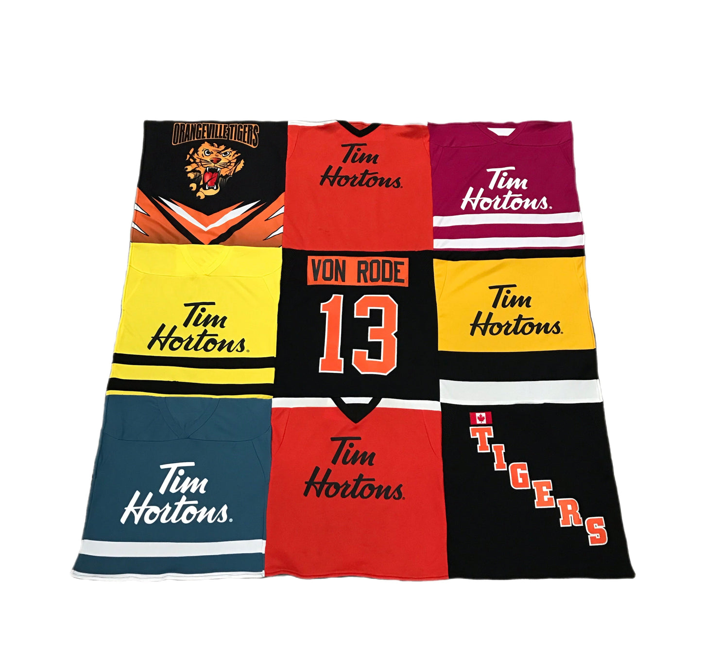 Custom jersey blankets