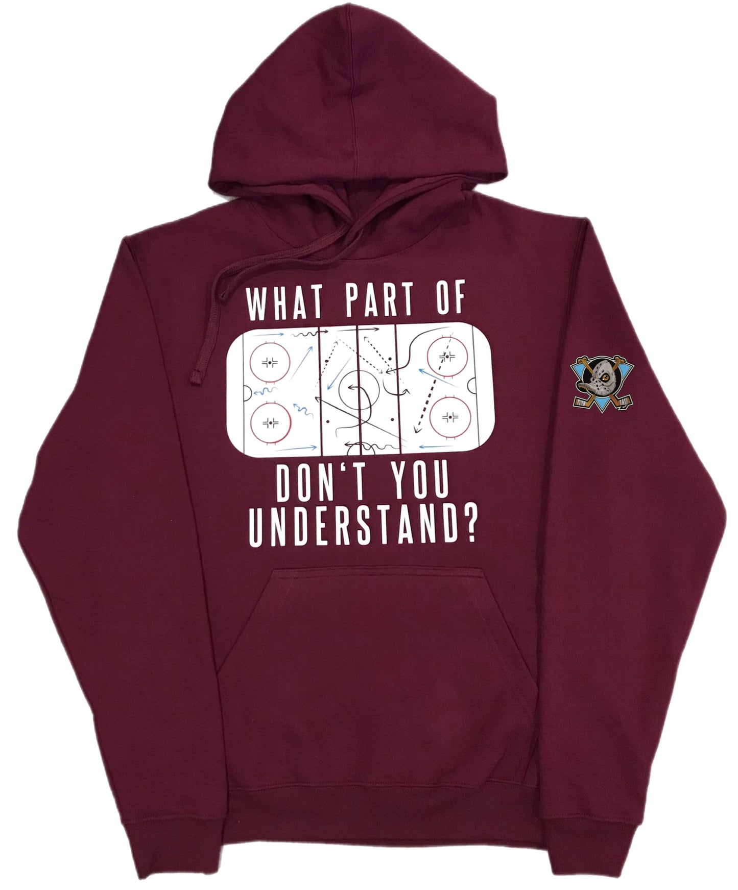 High quality Hoodies - Hockey Coach - What part of (hockey play) don’t you understand?