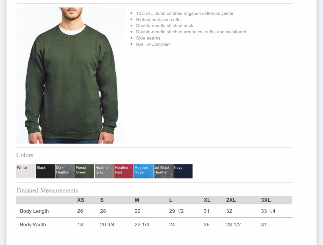Dufferin Ducks Hockey mom sweatshirts