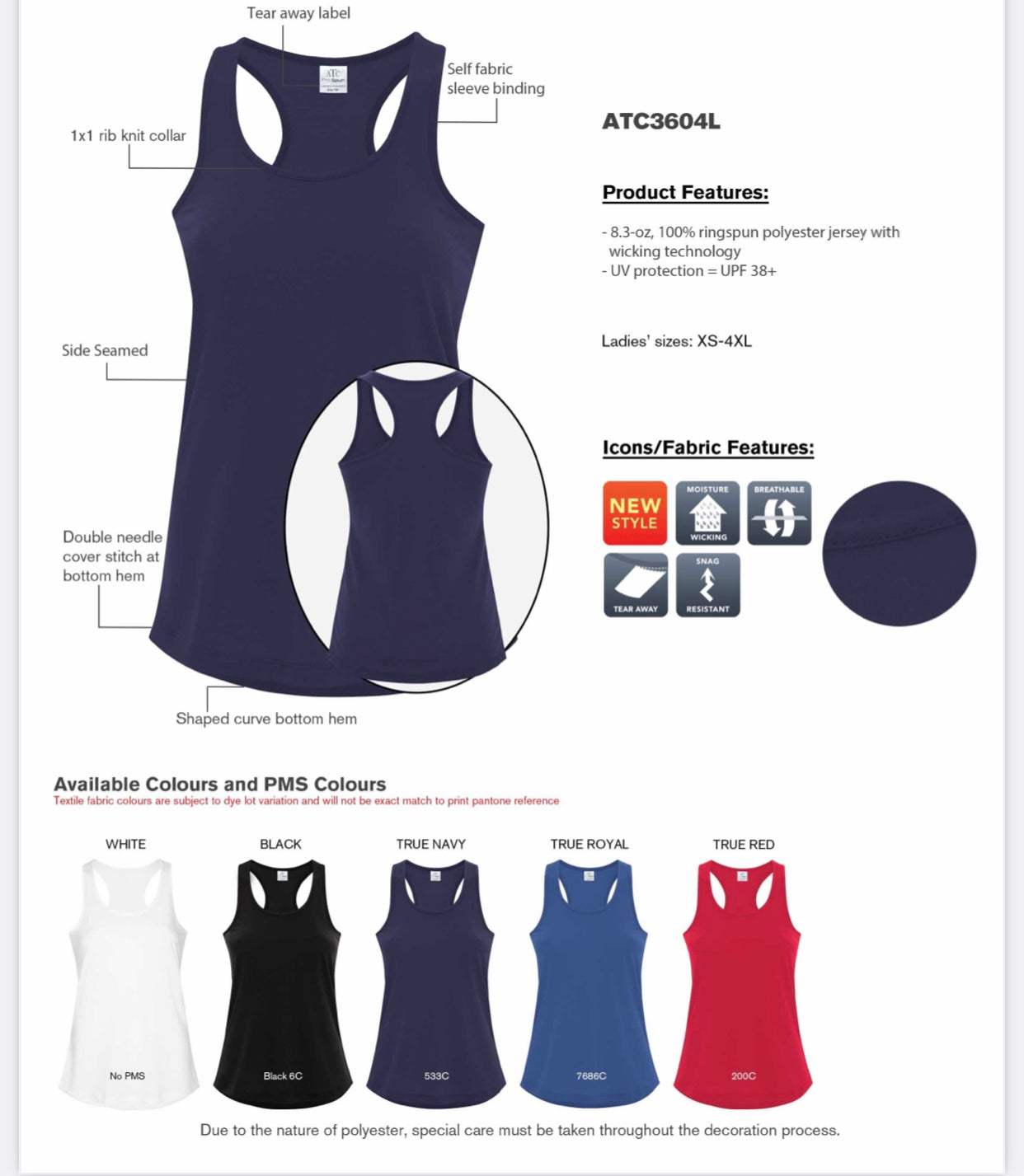 Dufferin Ducks RACERBACK LADIES' TANK TOP